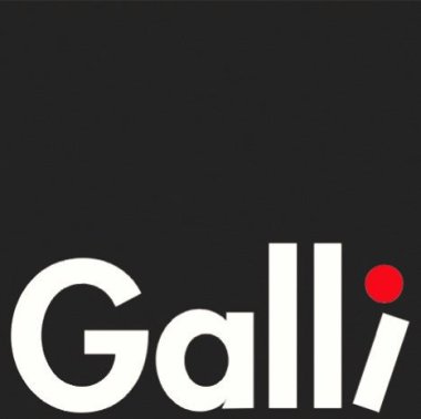 Auf dem Foto erkennt man das Logo des Galli Theaters. Dieses ist der Schriftzug Galli, wobei das i am Ende leicht angeschrägt ist.
